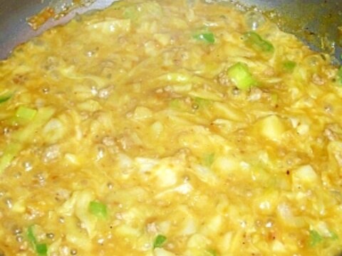 カレー&チーズもんじゃ